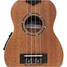 Stagg US-30 E, elektroakustické sopránovej ukulele s puzdrom