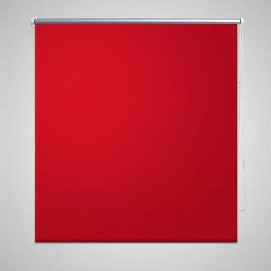 Vidaxl Zatemňujúca roleta, 40 x 100 cm, červená