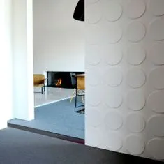 Vidaxl WallArt Nástenné 3D panely elipsy 12 ks GA-WA03