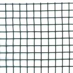 Petromila vidaXL 419764 Nature Garden Screen Square Mesh 5x5 mm 1x3 m Green