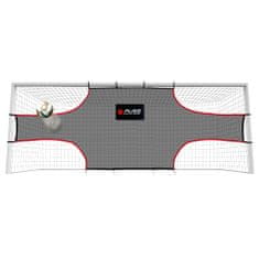 Vidaxl Pure2Improve Futbalový nahrávací trenažér 732x244x244 cm PE