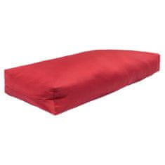 Vidaxl Vankúše z polyesteru na paletový nábytok 2 ks červené