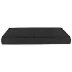 Vidaxl Podložka na paletový nábytok 60x61,5x6 cm, čierna, látka