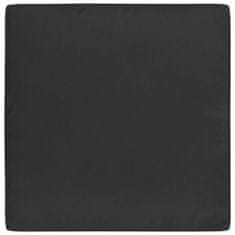 Vidaxl Podložka na paletový nábytok 60x61,5x6 cm, čierna, látka