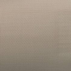 Vidaxl Opierka hlavy na ležadlo sivohnedá 40x7,5x15 cm textilén