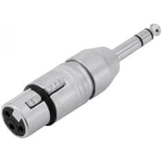 Neutrik Adaptér XLR(F)/Jack(M) stereo NA3FP