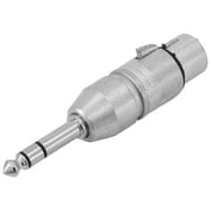 Neutrik Adaptér XLR(F)/Jack(M) stereo NA3FP