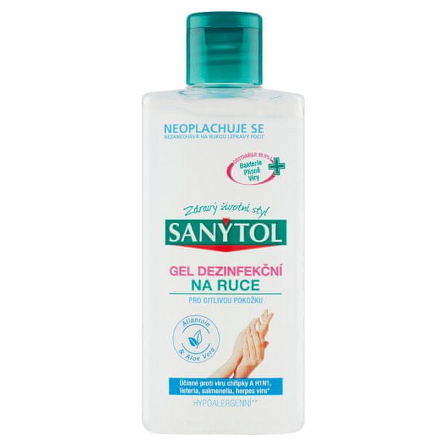 SANYTOL dezinfekční gel Sensitive 75 ML