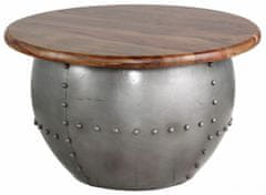 Danish Style Odkladací stolík Chun, 75 cm, hnedá