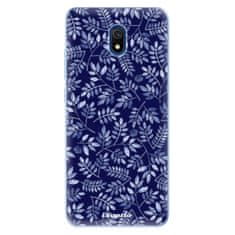 iSaprio Silikónové puzdro - Blue Leaves 05 pre Xiaomi Redmi 8A