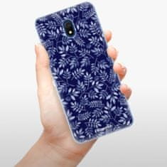 iSaprio Silikónové puzdro - Blue Leaves 05 pre Xiaomi Redmi 8A