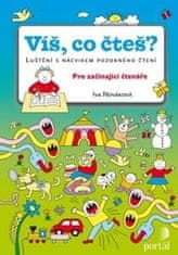 Iva Nováková: Víš, co čteš? - Luštění s nácvikem pozorného čtení