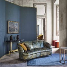 ZOFFANY Tapeta OBLIQUE Prussian BLUE 312815, kolekcia MUSE