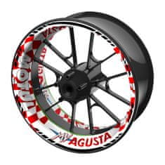 SEFIS one-piece wheel decals MV AGUSTA