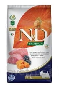 N&D Pumpkin DOG Adult Mini Lamb & Blueberry 2,5 kg