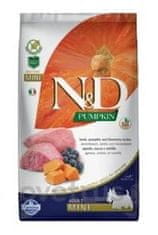 N&D Pumpkin DOG Adult Mini Lamb & Blueberry 7 kg