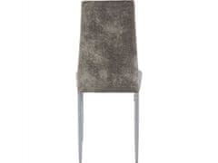 Danish Style Jedálenská stolička Kiki (Súprava 2 ks), svetlosivá