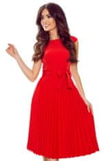 Numoco Dámske mini šaty Lila červená XL