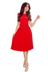 Numoco Dámske mini šaty Lila červená XL
