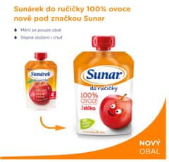 Sunar Do ručičky ovocná kapsička jablko 12 x 100 g