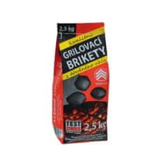 Grilovacie brikety 2,5kg