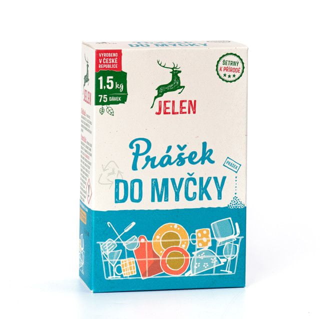 Jelen prášok do umývačky riadu 1,5 kg