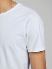 Jack&Jones Pánske tričko JJEBASIC Stretch Fit 12058529 OPTICAL WHITE (Veľkosť XL)