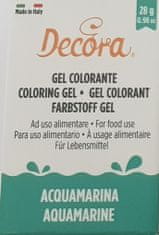 Decora Gélová farba akvamarín 28 g