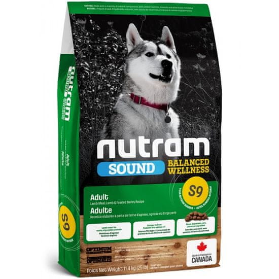 Nutram Sound Adult Dog Lamb 11,4 kg