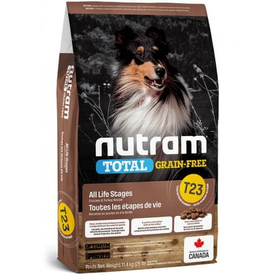 Nutram Total GrainFree Turkey Chicken Duck, Dog 2 kg