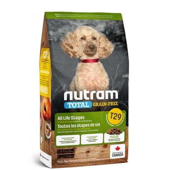 Nutram Total Grain Free Small Breed Lamb, Legumes Dog 2 kg