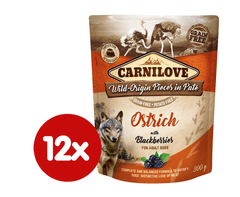 Carnilove Ostrich with Blackberries 12x300 g