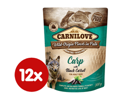 Carnilove Carp with Black Carrot 12x300 g