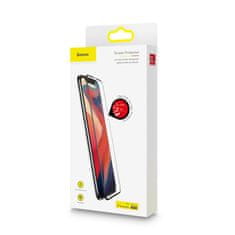 BASEUS Curved-screen ochranné sklo na iPhone 11 / iPhone XR, čierne