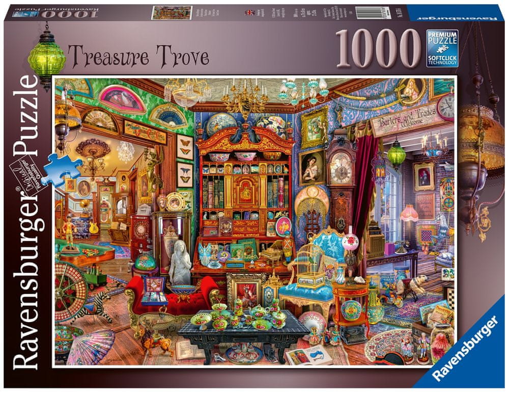 Ravensburger Puzzle 165766 Pokladnica 1000 dielikov