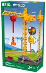 Brio WORLD 33835 Svietiaci stavebný žeriav