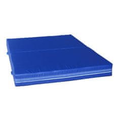 Master dopadová skladacia žinenka T21 - 200 x 150 x 20 cm - modrá