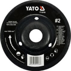 YATO  Rotačná rašpľa uhlová jemná 125 mm typ 2