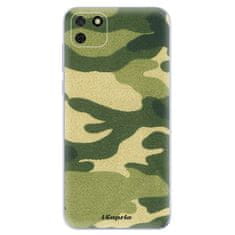 iSaprio Silikónové puzdro - Green Camuflage 01 pre Huawei Y5p