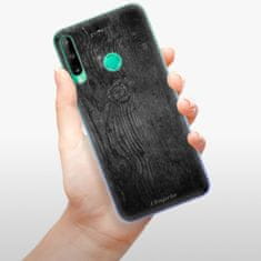 iSaprio Silikónové puzdro - Black Wood 13 pre Huawei P40 Lite E