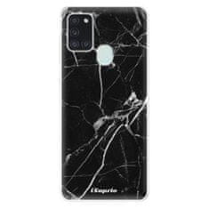 iSaprio Silikónové puzdro - Black Marble 18 pre Samsung Galaxy A21s