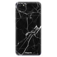 iSaprio Silikónové puzdro - Black Marble 18 pre Huawei Y5p