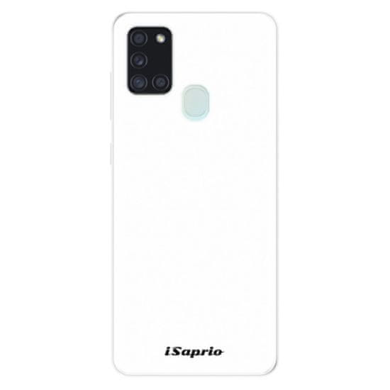 iSaprio Silikónové puzdro - 4Pure - bílý pre Samsung Galaxy A21s