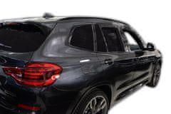 HEKO Deflektory / ofuky okien pre BMW X3 G01 5D 2017-2023 4ks predne+zadne