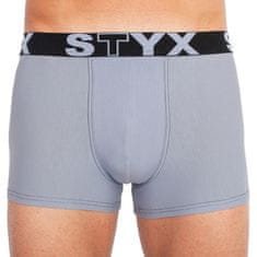 Styx Pánske boxerky športová guma svetlo sivé (G1067) - veľkosť S