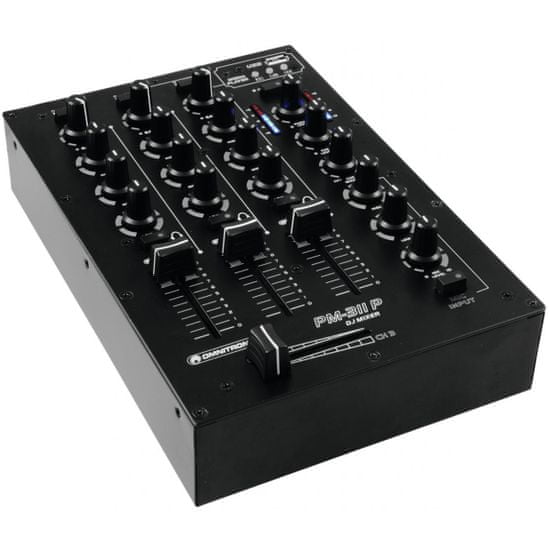 Omnitronic PM-311P, 3-kanálový mixážny pult s MP3 prehrávačom