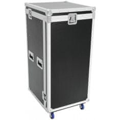 Omnitronic Roadinger Special combo case Pro, 20U, racková skriňa s kolieskami