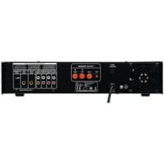 Omnitronic MP-120, 100V mixážny zosilňovač, 120W