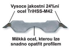 Barke Otočný nôž Tersa dĺžka 450 mm, materiál TriHSS-M42 TersoTri (105040450)