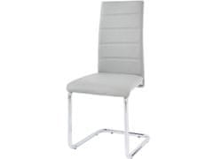 Danish Style Jedálenská stolička Aber (Súprava 2 ks), svetlosivá